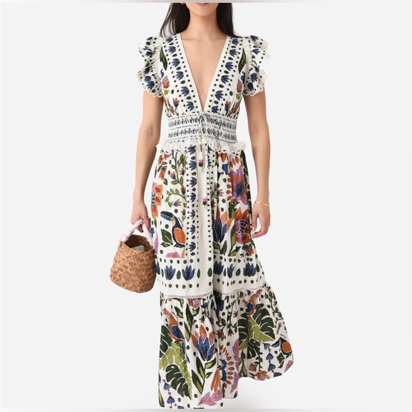 FARM Rio Dresses & Skirts - Farm rio ocean tapestry dress